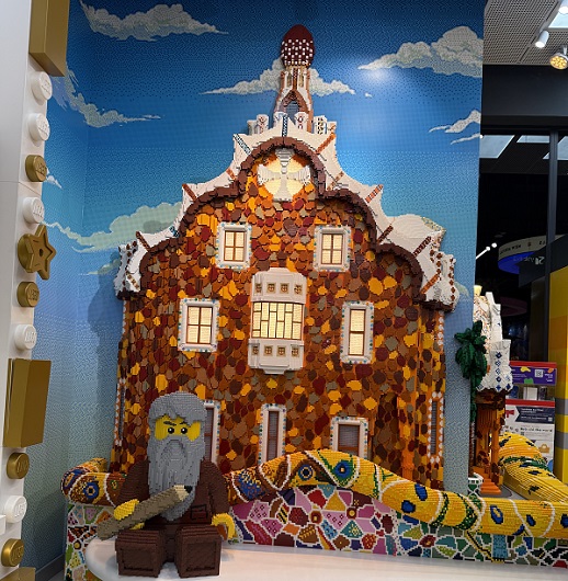 バルセロナのレゴショップ