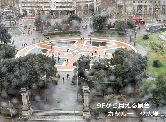 エル・コルテ・イングレス9Fのラ・プラザ