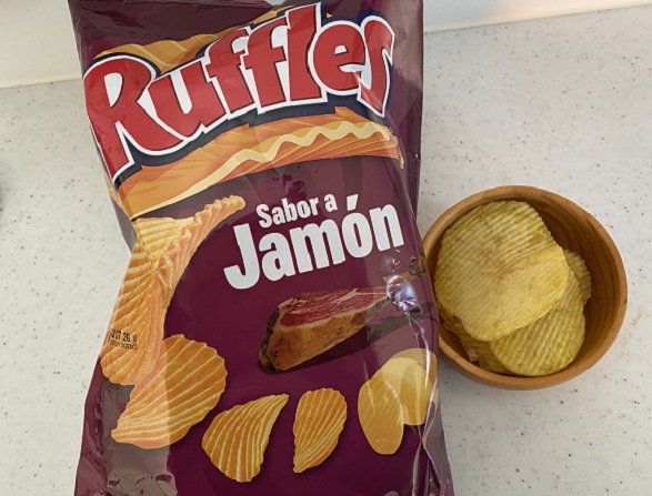 バルセロナのラッフルズのポテトチップス