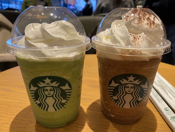 スタバのフラペチーノ（定番商品）