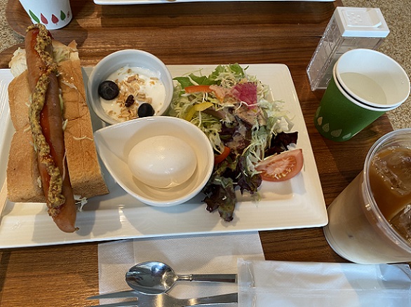 サンモリッツ音楽プラザ店のモーニングメニュー