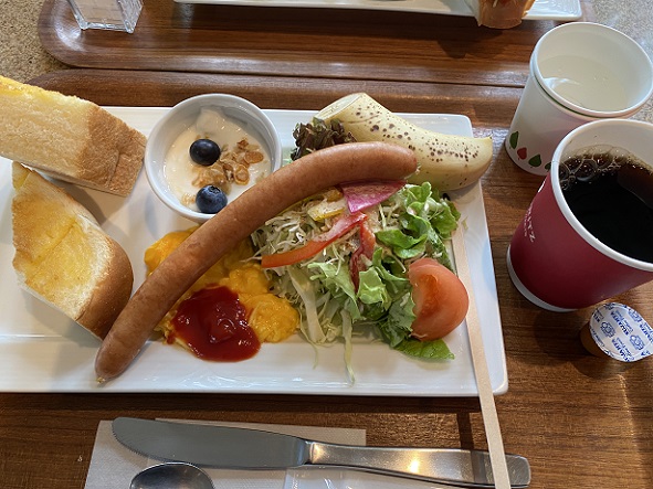 サンモリッツ音楽プラザ店のモーニングメニュー