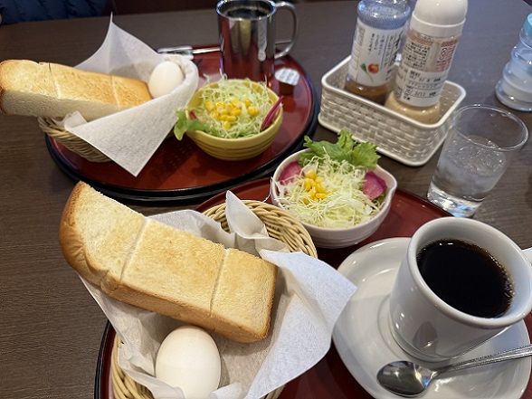 サガミ四軒家店のモーニング