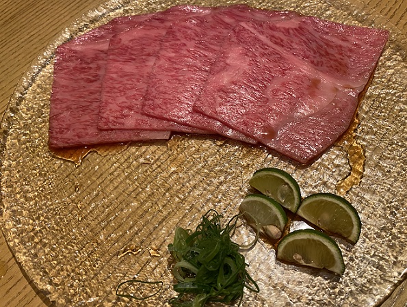 焼肉華火錦店（名古屋市）の和牛華火懐石