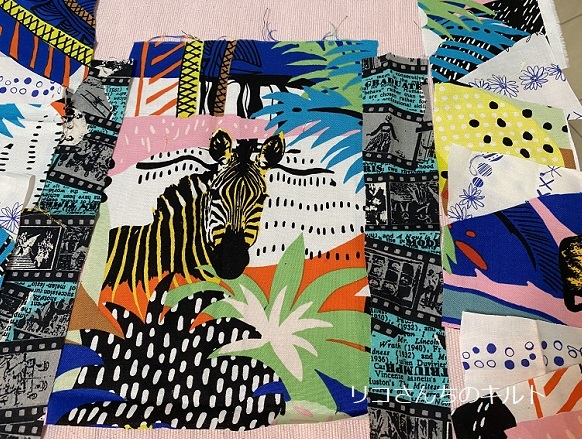 パッチワークキルト作り