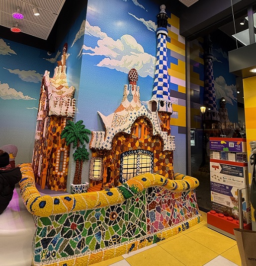 バルセロナのレゴショップ