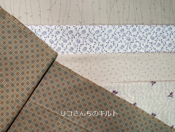 キルト作品に付ける棒通し布