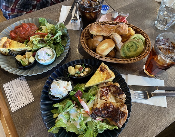 ベーカリーカフェラルジュ(名古屋市天白区)のランチ