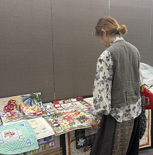 第2回リコさんちのキルト展(2026年3月25日~4月14日)に来て下さった山田あゆみ先生