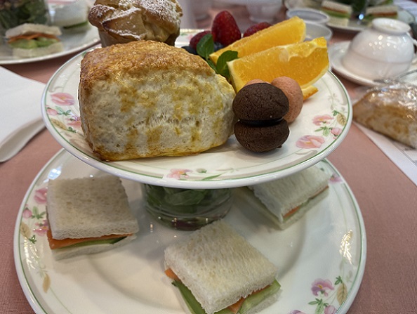 クッキングで習ったアフタヌーンティー