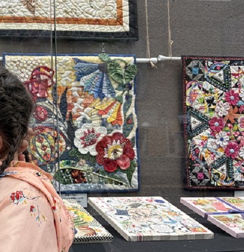 第2回リコさんちのキルト展開催中