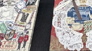 自作のファブリックボード