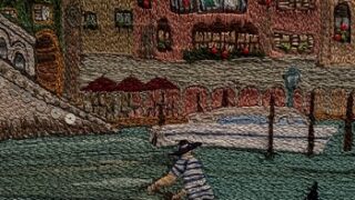 森田恵さんのリュネビル刺繍作品（2026年4月17日宗次ホール）