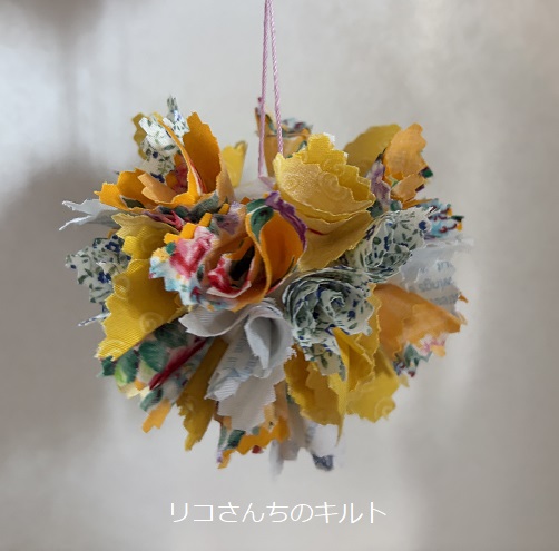 刺すだけでできるくす玉作り