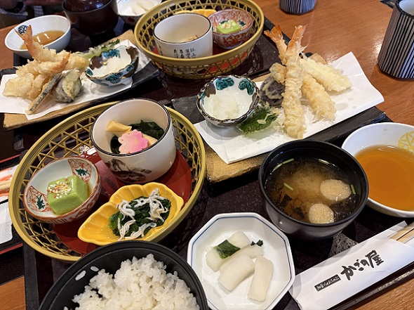 かごの屋一社店のランチ