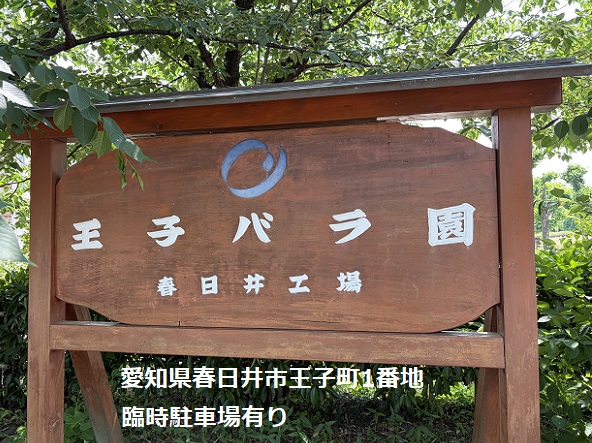 王子バラ園(愛知県春日井工場)2026年5月19日撮影