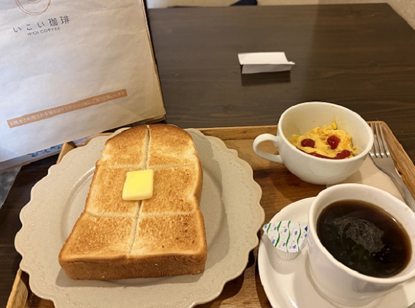 いこい珈琲（名古屋市西区）のモーニング