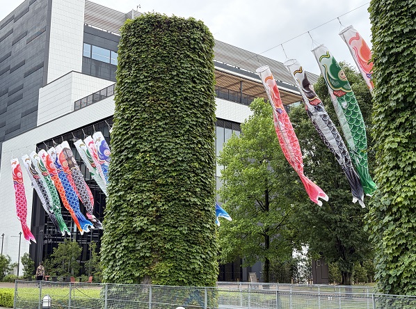 名古屋ノリタケイオンのこいのぼり（2026年5月21日）