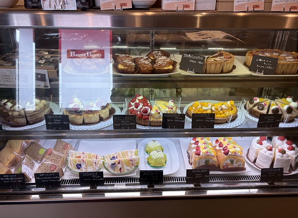 珈琲専門店ブラウンビーンズ（愛知県豊明市）のケーキ