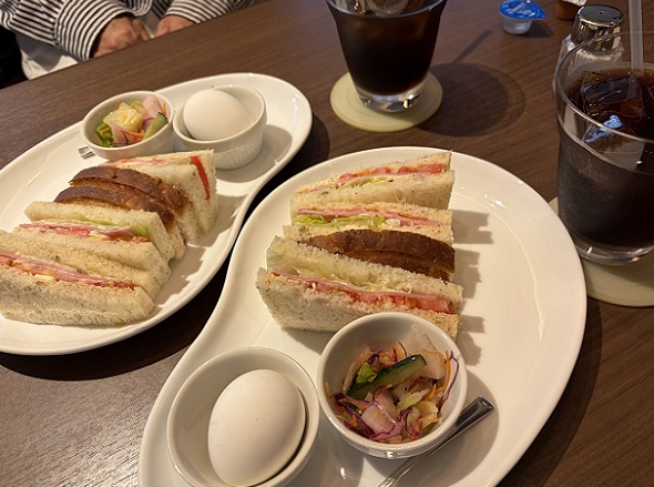 カフェレストローマンモア(名古屋市千種区池下)のモーニング