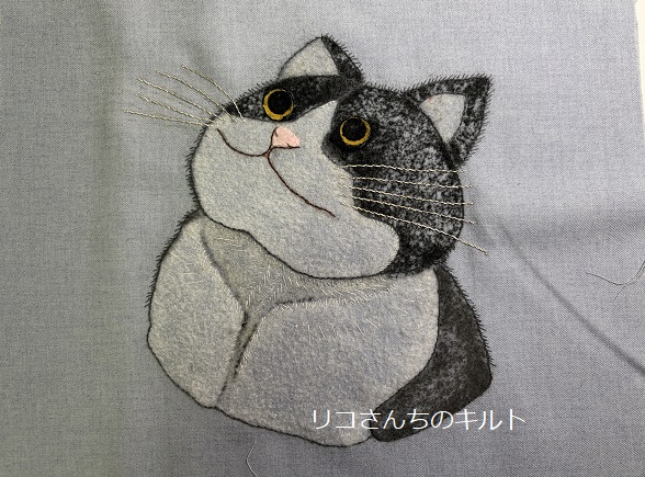 アップリケパンチャーを使ってタペストリー作り