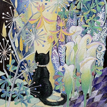 猫のアート展川合由美さんの作品（2026年6月7日）