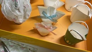 紙コップで作る小物入れ