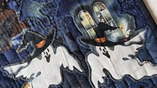 自作のハロウインミニキルト完成