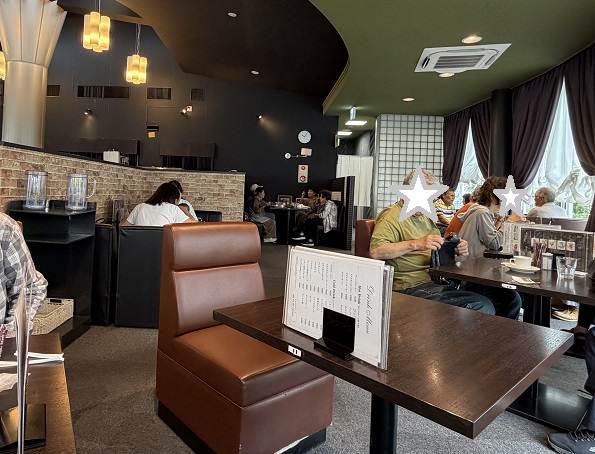カフェグリーンハウス（名古屋市守山区）の店内