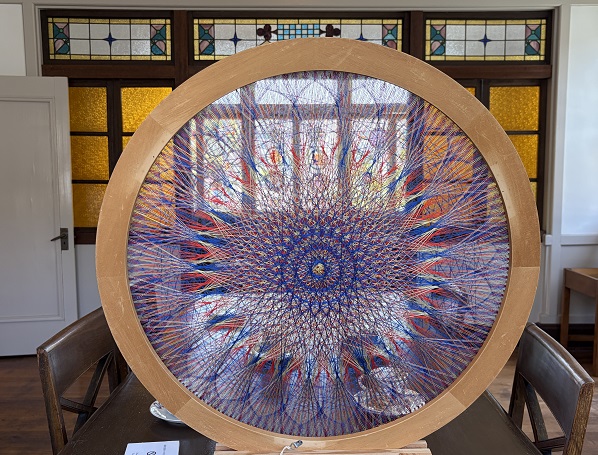 文化のみち橦木館(名古屋市東区)開催の曼荼羅刻(とき)の糸作品展(2026年7月20日)