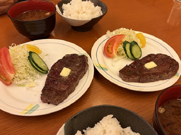ステーキハウスふくわか(名古屋市中区錦)のランチ