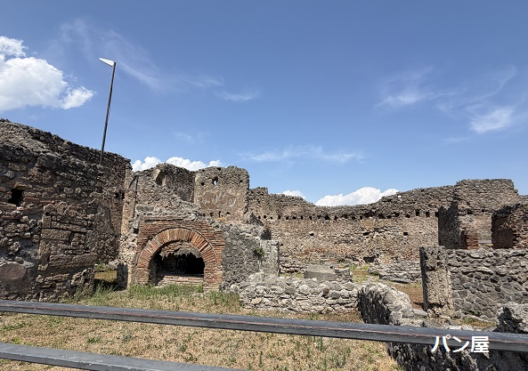イタリアのポンペイ遺跡(2026年7月23日)