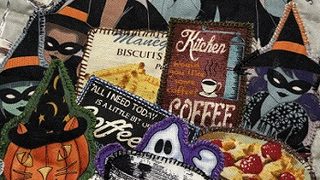 自作のハロウインミニキルト⑤
