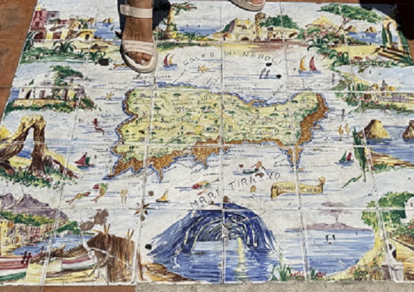 イタリアのカプリ島