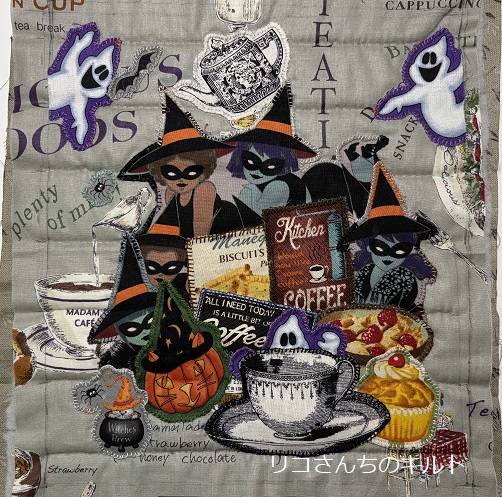 ハロウインミニキルト⑤作り