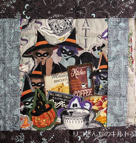 ハロウインミニキルト⑤作り
