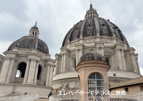 サンピエトロ大聖堂のクーポラ(ローマ)