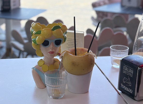 イタリアのカプリ島
