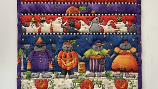 自作のハロウインミニキルト6