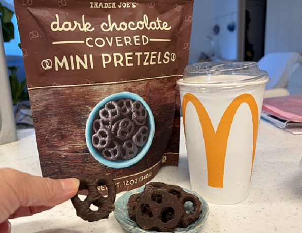 トレダージョーのチョコプリッツエル