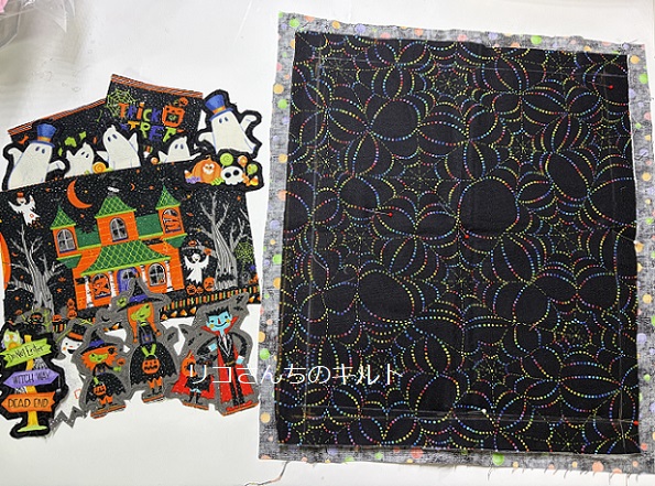 自作のハロウインミニキルト10