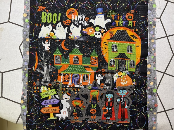 自作のハロウインミニキルト10