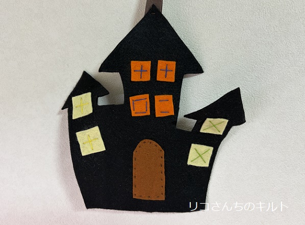 フエルトで作るハロウインオーナメント