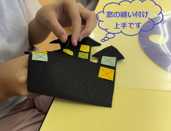 フエルトで作るハロウインオーナメント