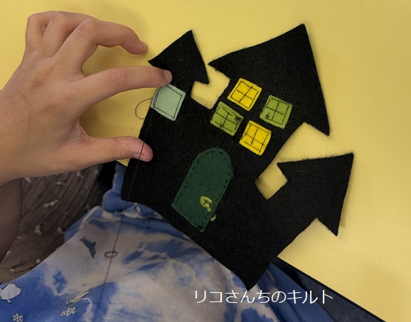 フエルトで作るハロウインオーナメント
