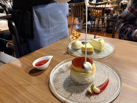 ルタオ運河プラザ店(小樽)朝限定スイーツトロトロプディングショート35%